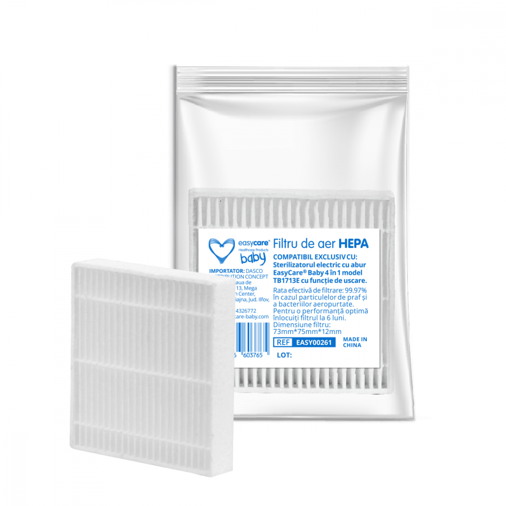 Filtru HEPA Easycare Baby - 99.97% Purificare Aer