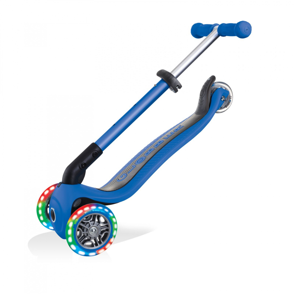 Globber Junior Trotineta LED 3 Roti Pliabilă