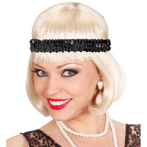 Bentita Paiete Neagra Widmann - Carnaval - imagine 2