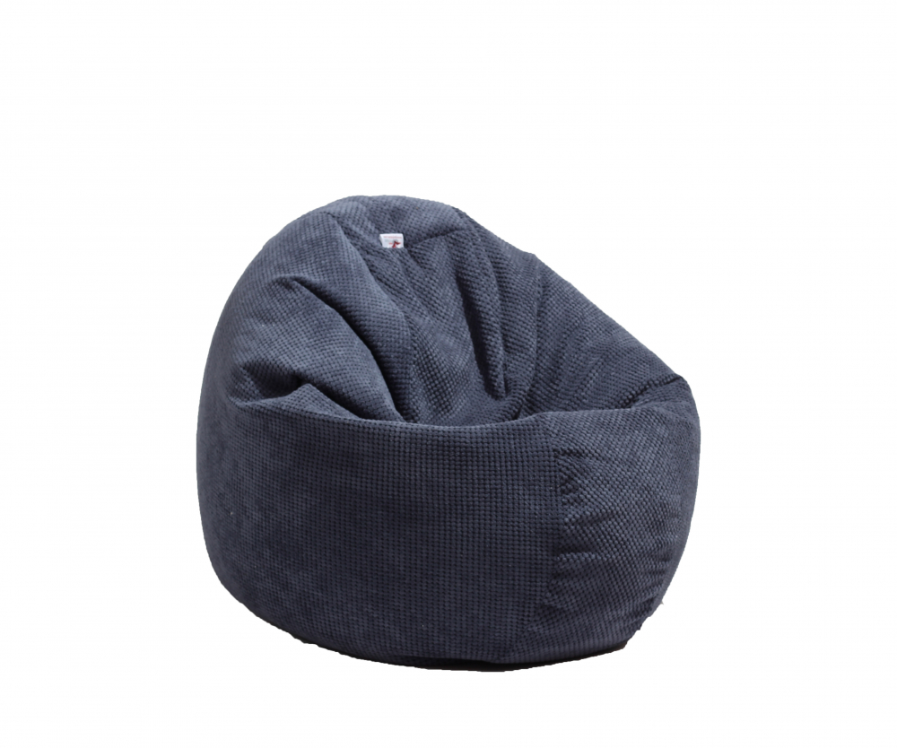 Fotoliu Puf Relaxo Dusty Blue, Husă Detașabilă - imagine 5