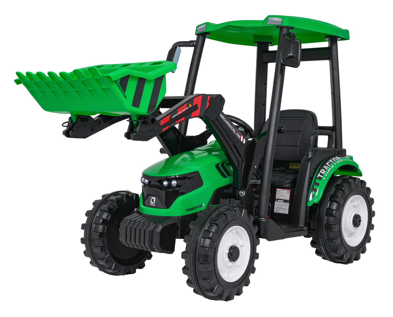 Tractor Electric 24V cu Remorca Autokids - imagine 4