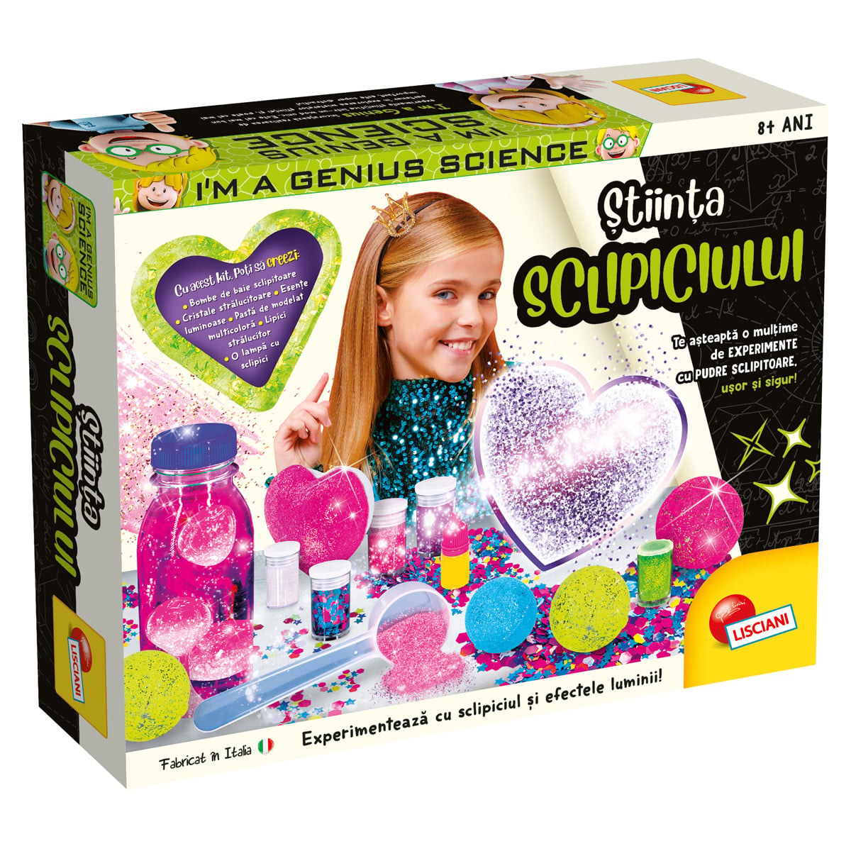 Set Experimente Sclipici Lisciani | Joc Educativ