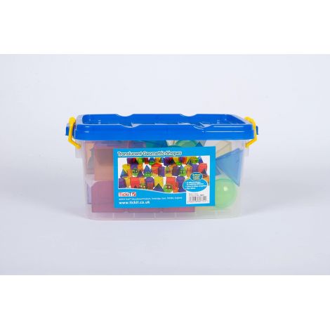 Tickit Set 36 Corpuri Geometrice Translucide - imagine 3