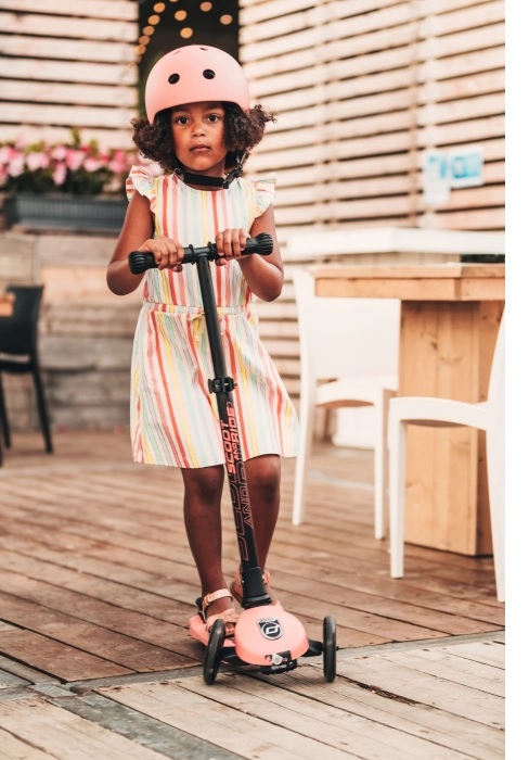 Trotineta Scoot and Ride Highwaykick 3 LED Peach - imagine 6