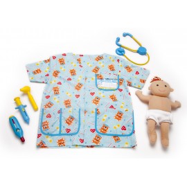 Costum Asistentă Melissa & Doug cu Papucă - imagine 3