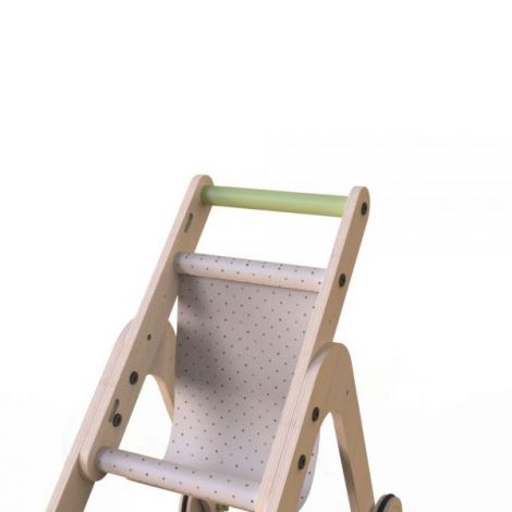 MamaToyz Carucior 2in1 - Antepremergator Lemn - imagine 8