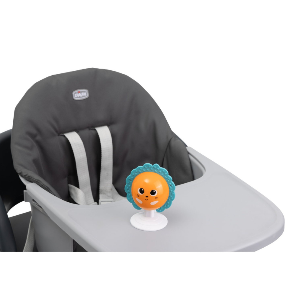 Chicco Jucărie Arici cu Ventuză Scaun Masă - imagine 3