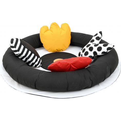 Saltea Cuib Contrast Bebe Moje Bambino