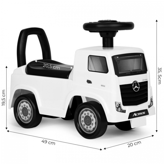 Mașinuță Mercedes Camion Ecotoys, 2 Ani+ - imagine 6