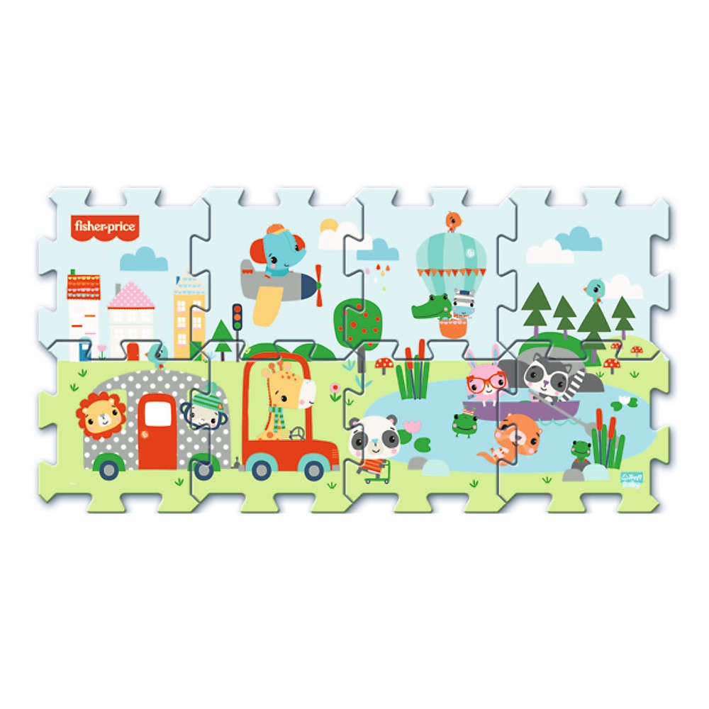 Puzzle Spuma Fisher Price Prietenii Simpatici - imagine 4