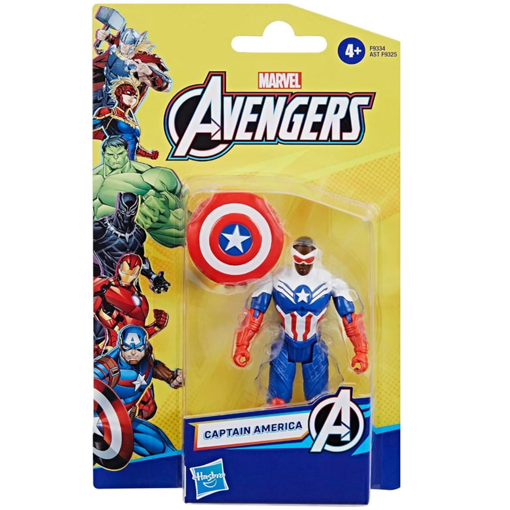 Figurina Captain America, 10 cm, Marvel Avengers
