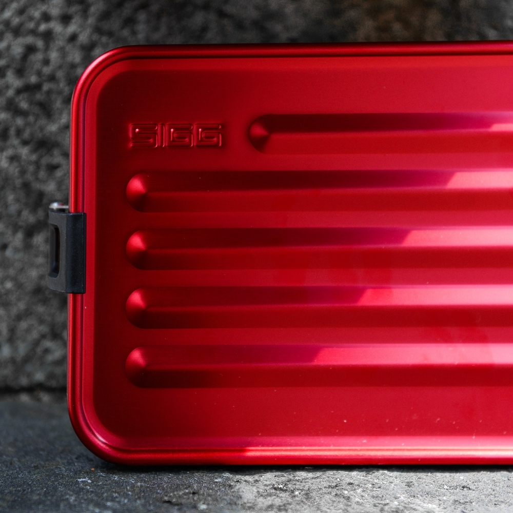 Cutie Aluminiu Alimente SIGG Plus Red L