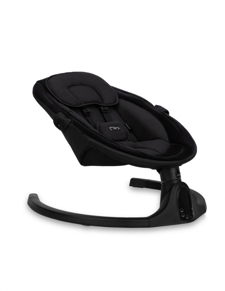 Balansoar Electric Momi Kenani Black, 0-9 kg - imagine 4