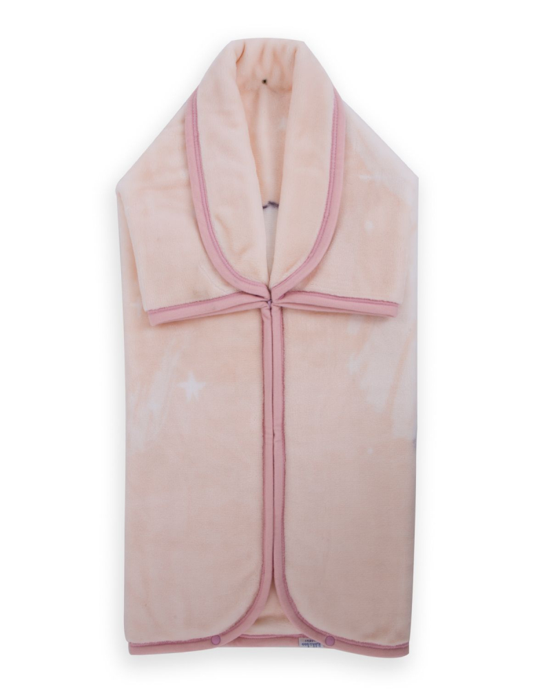 Paturica Baby Wrap Kikkaboo Polar Bear Pink - imagine 5