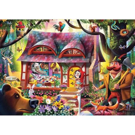 Puzzle Scufita Rosie 1000 piese Ravensburger
