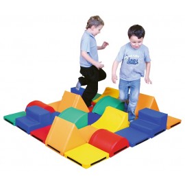 Set Obstacole Moi Moje Bambino - 25 Elemente Modulare - imagine 2
