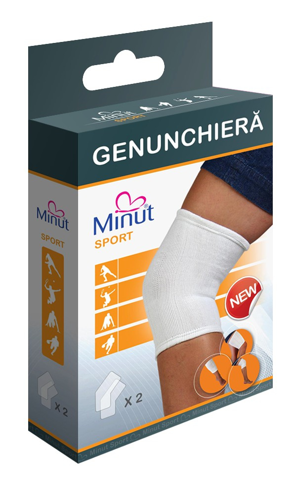 Genunchiere Elastice Minut M | 2 Bucăți - imagine 2