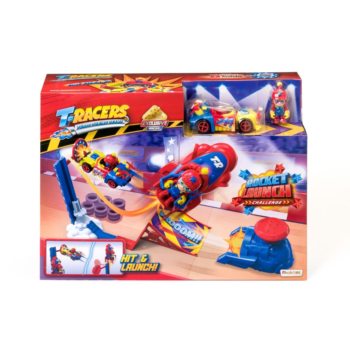 T-Racers Lansarea Rachetei - Set de Acțiune