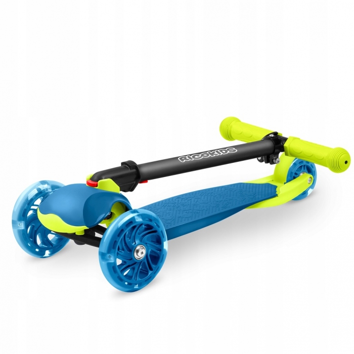 Trotineta Ricokids Loco Pliabilă cu LED și Ghidon Reglabil - imagine 5