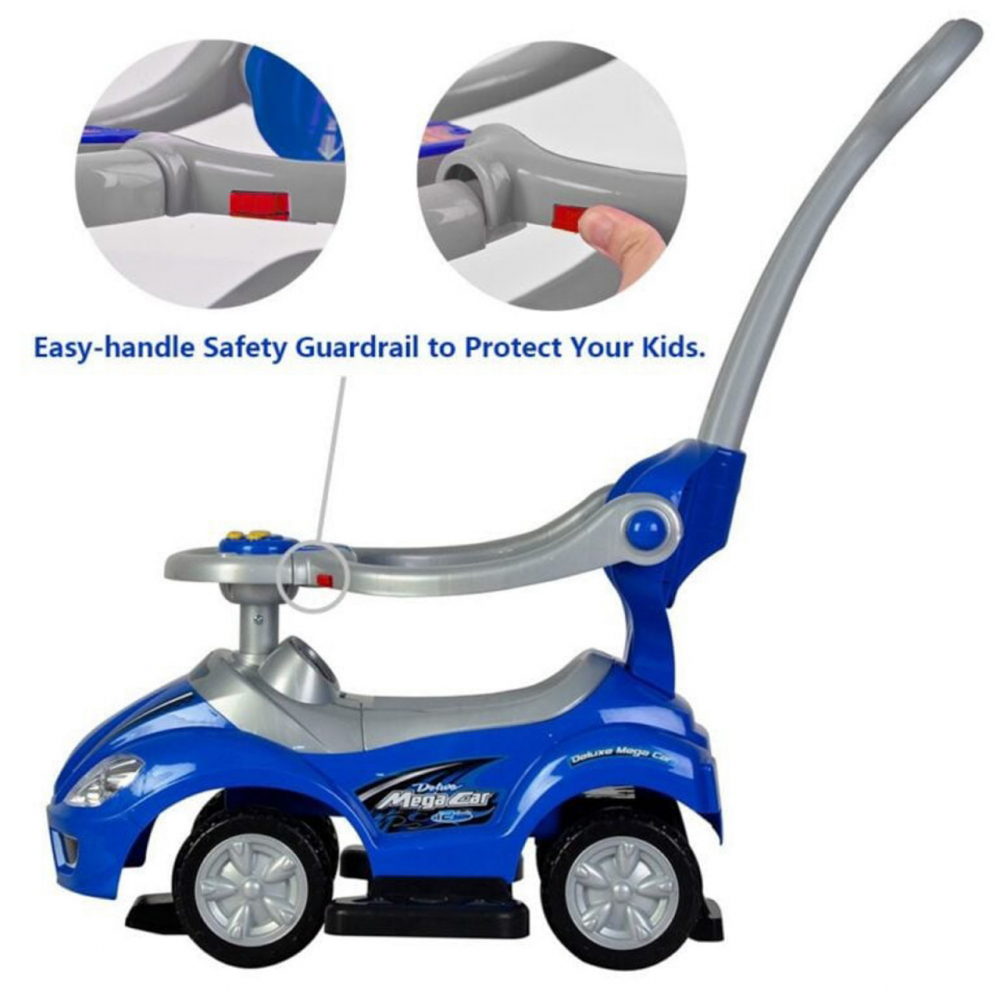 Novokids MegaCar Albastru - Masinuta Cu Melodii Si Lumini