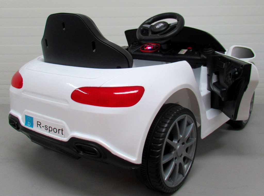 Mașinuță Electrică Cabrio B3 Alb | Autokids.ro - imagine 4