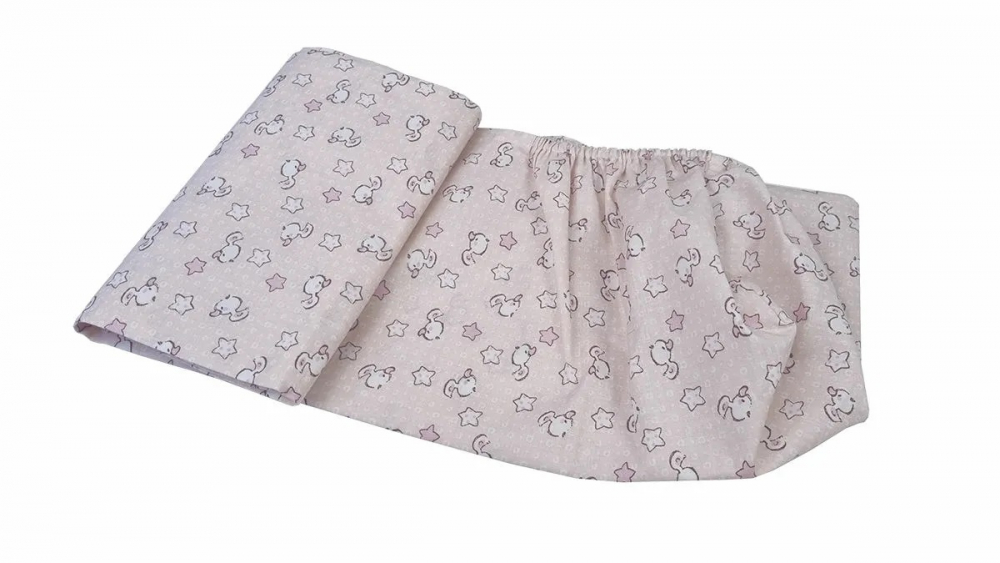 Set Cearceafuri Pink Ducks KidsDecor Bumbac 100% - imagine 2