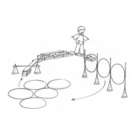 Set Motricitate B Active Play - Trasee Obstacole - imagine 5