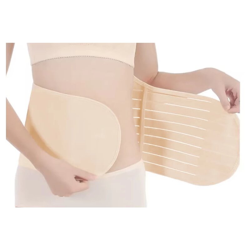Centura Postnatala Mirabile cu Velcro | Beige