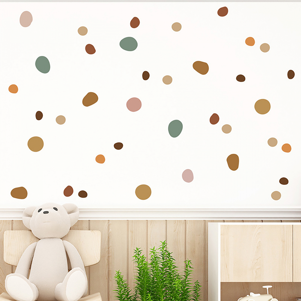Sipo Pete Colorate - Sticker Decorativ Camera Copil - imagine 6
