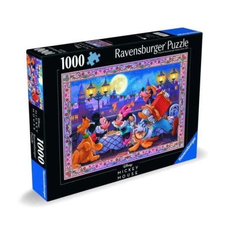 Puzzle Mickey Minnie 1000 piese Ravensburger - imagine 2