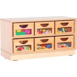 Dulap Flexi Moje Bambino, Mesteacan, 1 Raft - imagine 5