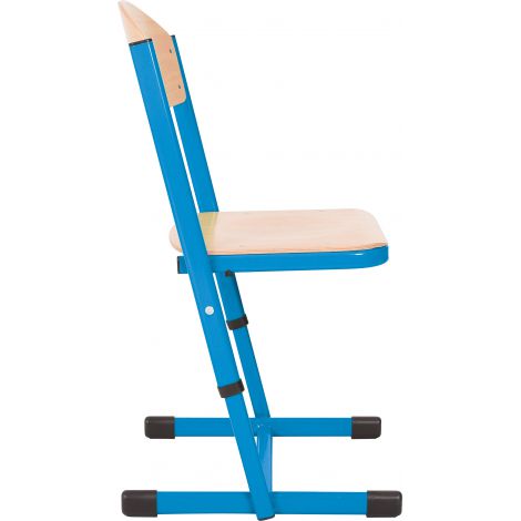 Scaun școlar ajustabil Moje Bambino, albastru, m. 5-6 - imagine 2