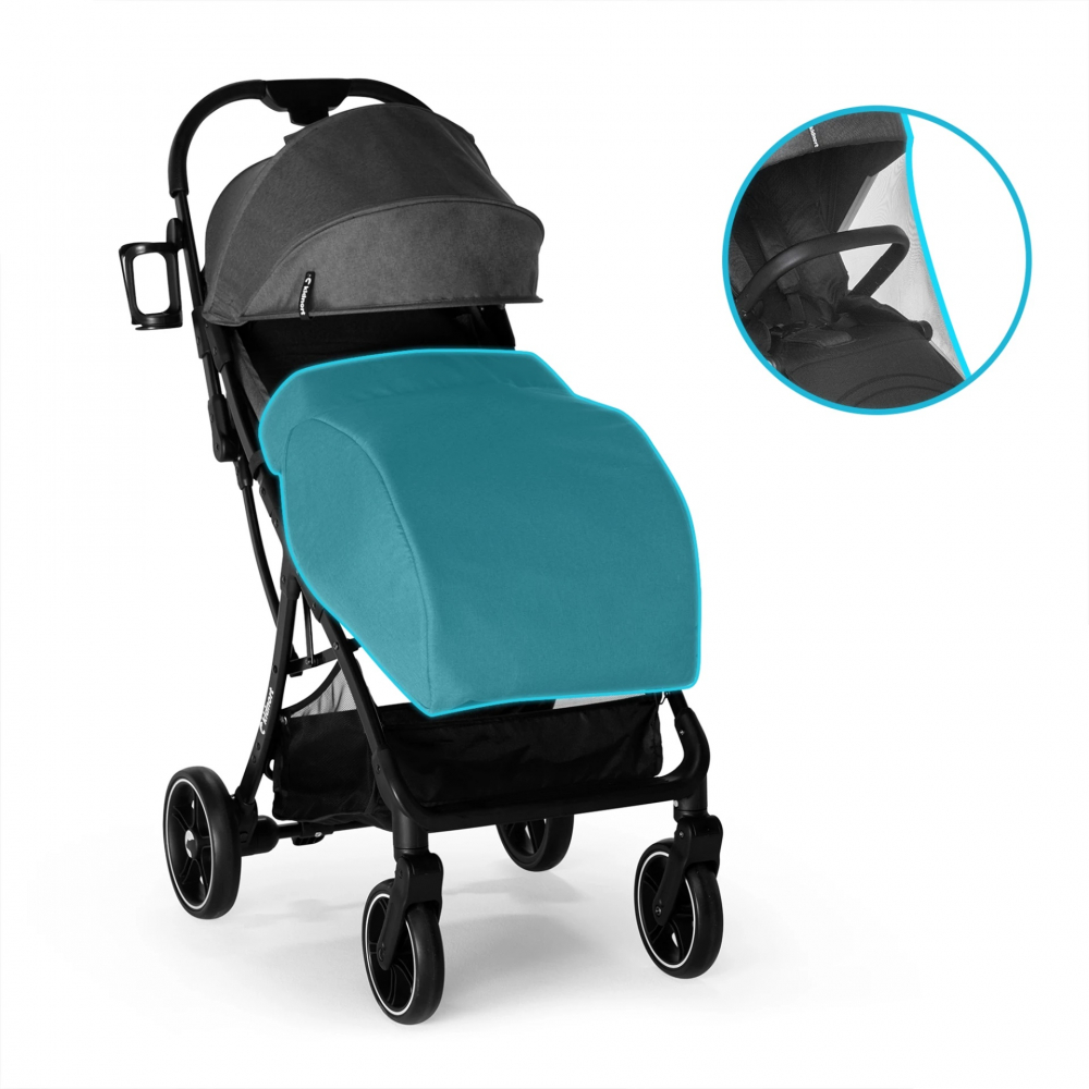 Kidnort Fjallrav Verde Carucior Compact 22kg - imagine 4