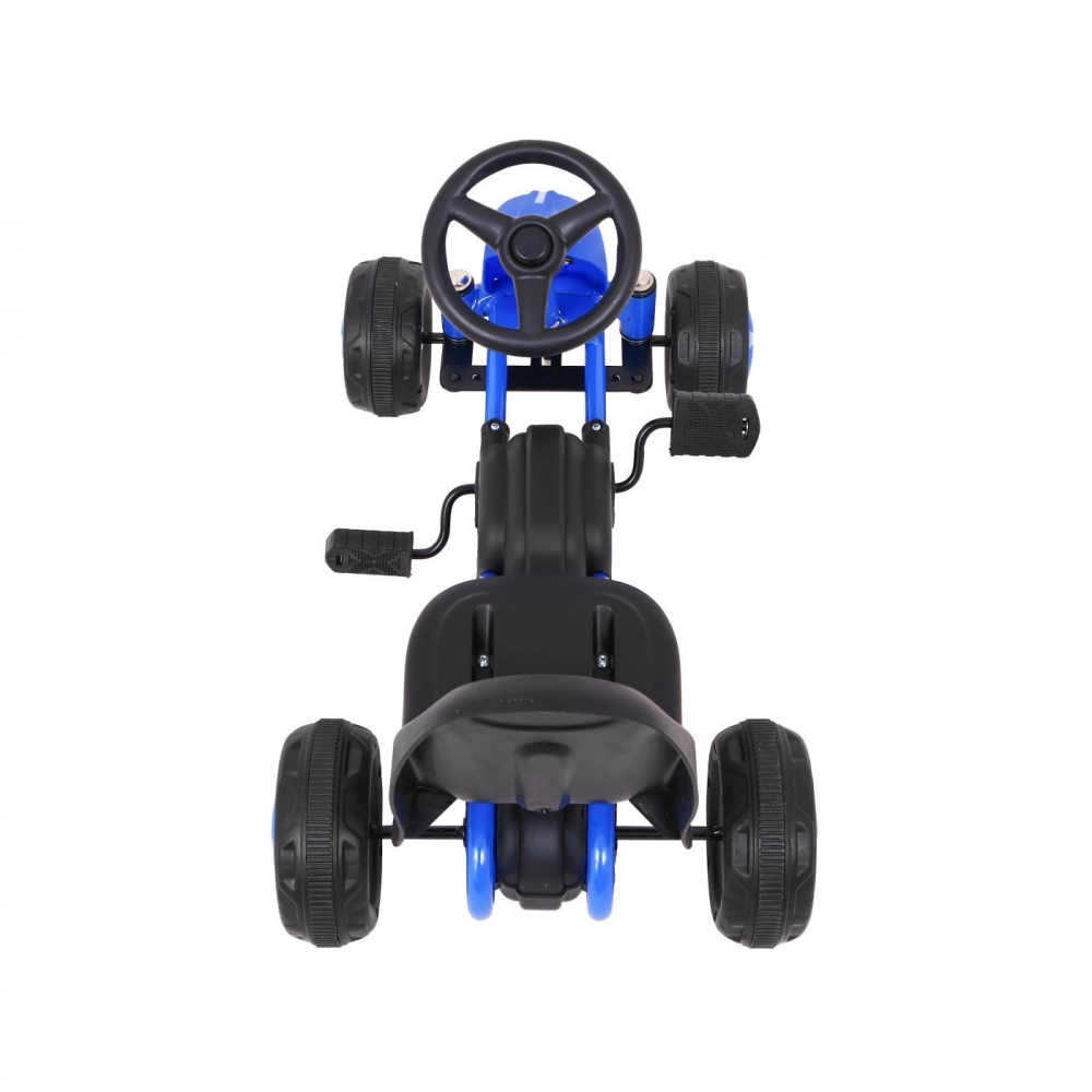 Kart Pedale Ramiz Blue - Aventură Sigură pentru Copii - imagine 4