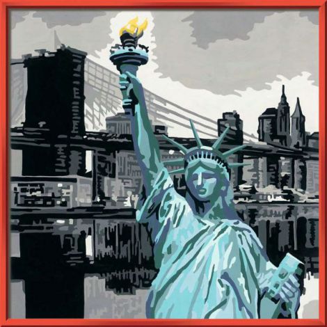 Pictura pe numere New York Ravensburger - imagine 3