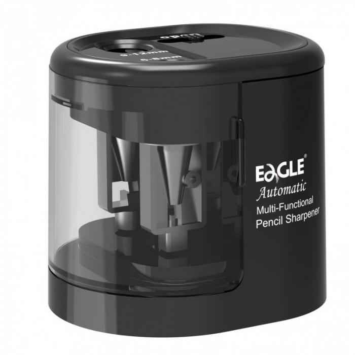 Ascuțitoare Electrică Dublă Eagle, 2 Orificii, 4x AA