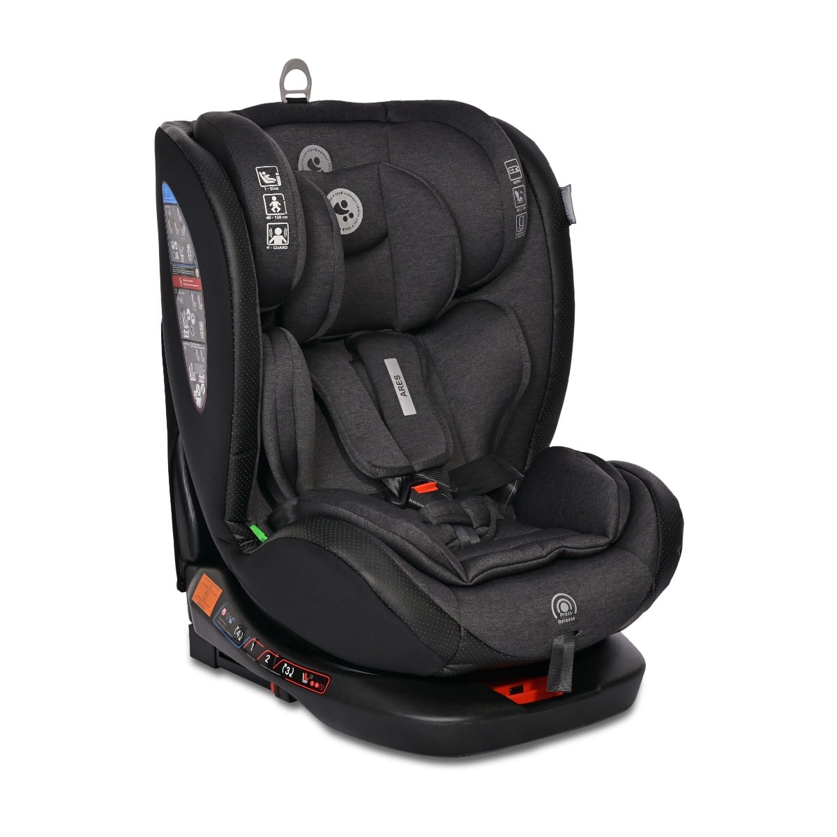 Lorelli Ares Scaun Auto Isofix Rotativ 360°, i-Size