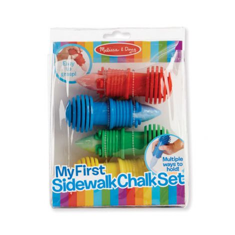 Set creta colorata cu suport Melissa & Doug