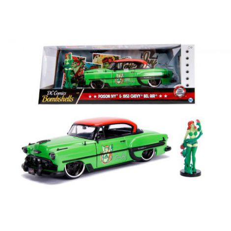 Simba DC Comics Chevy 1953 Poison Ivy 1:24