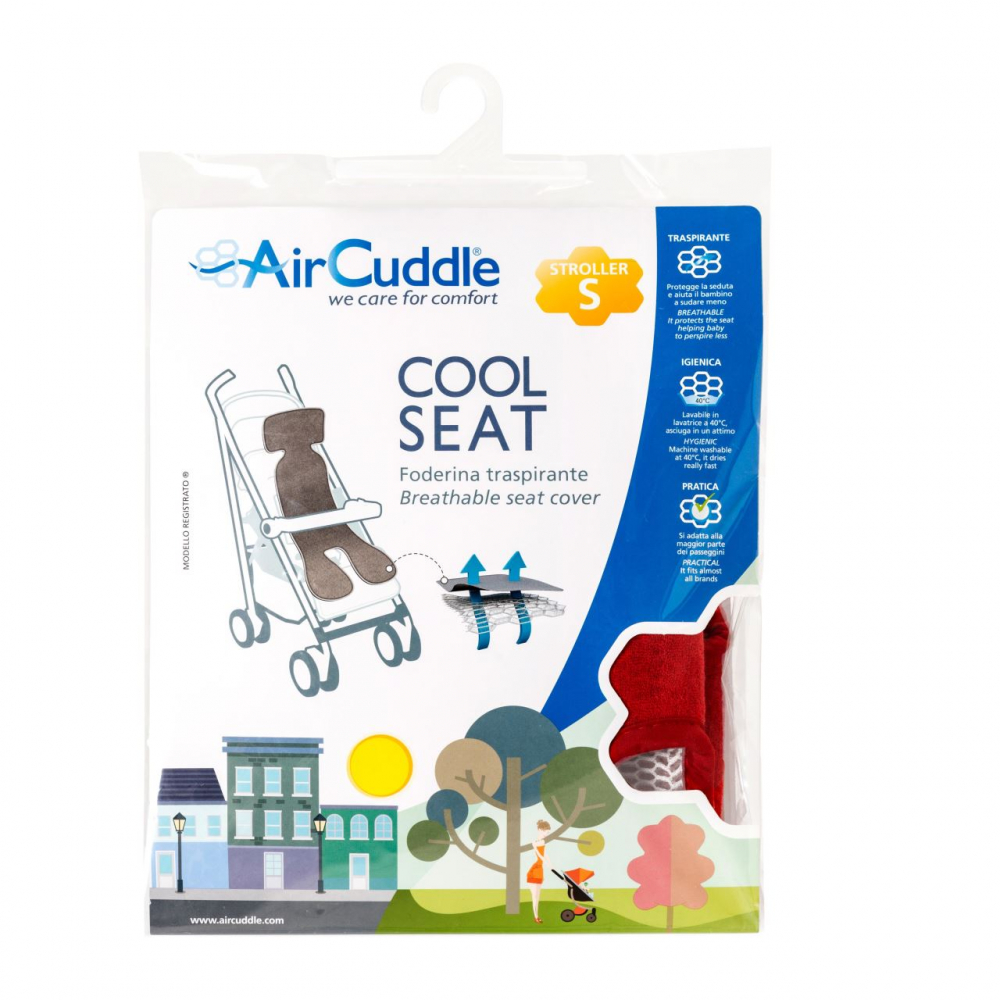 AirCuddle Cool Seat Nut - AntiTranspiratie Carucior - imagine 3