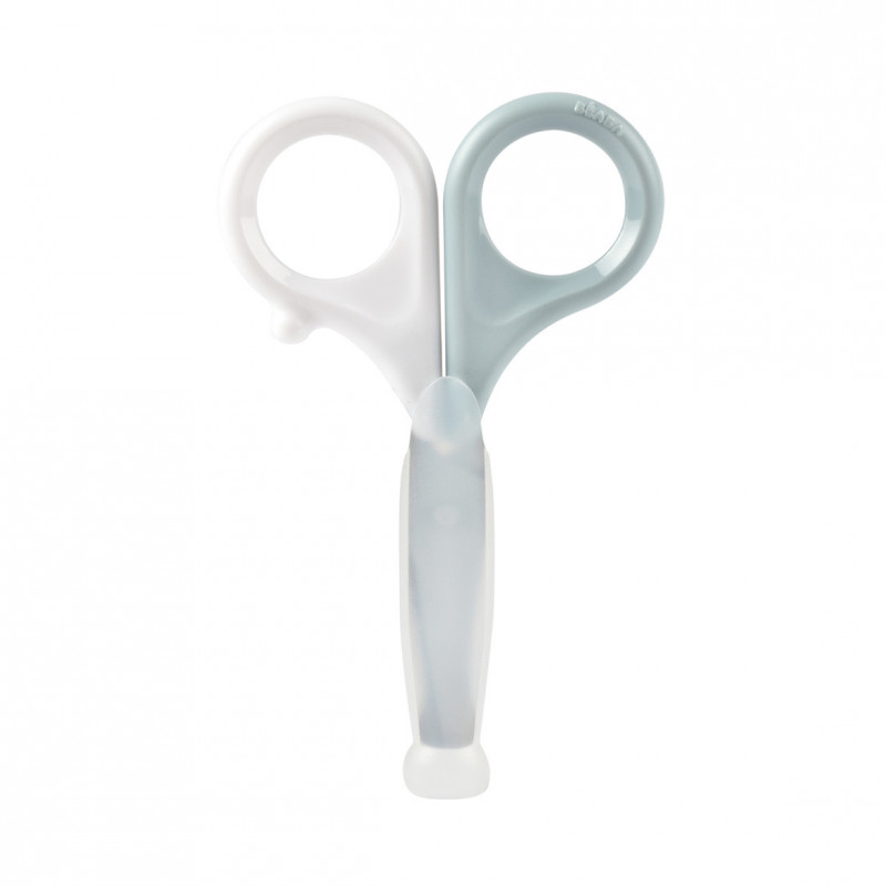 Forfecuta Beaba cu protectie varf Green Blue - imagine 3