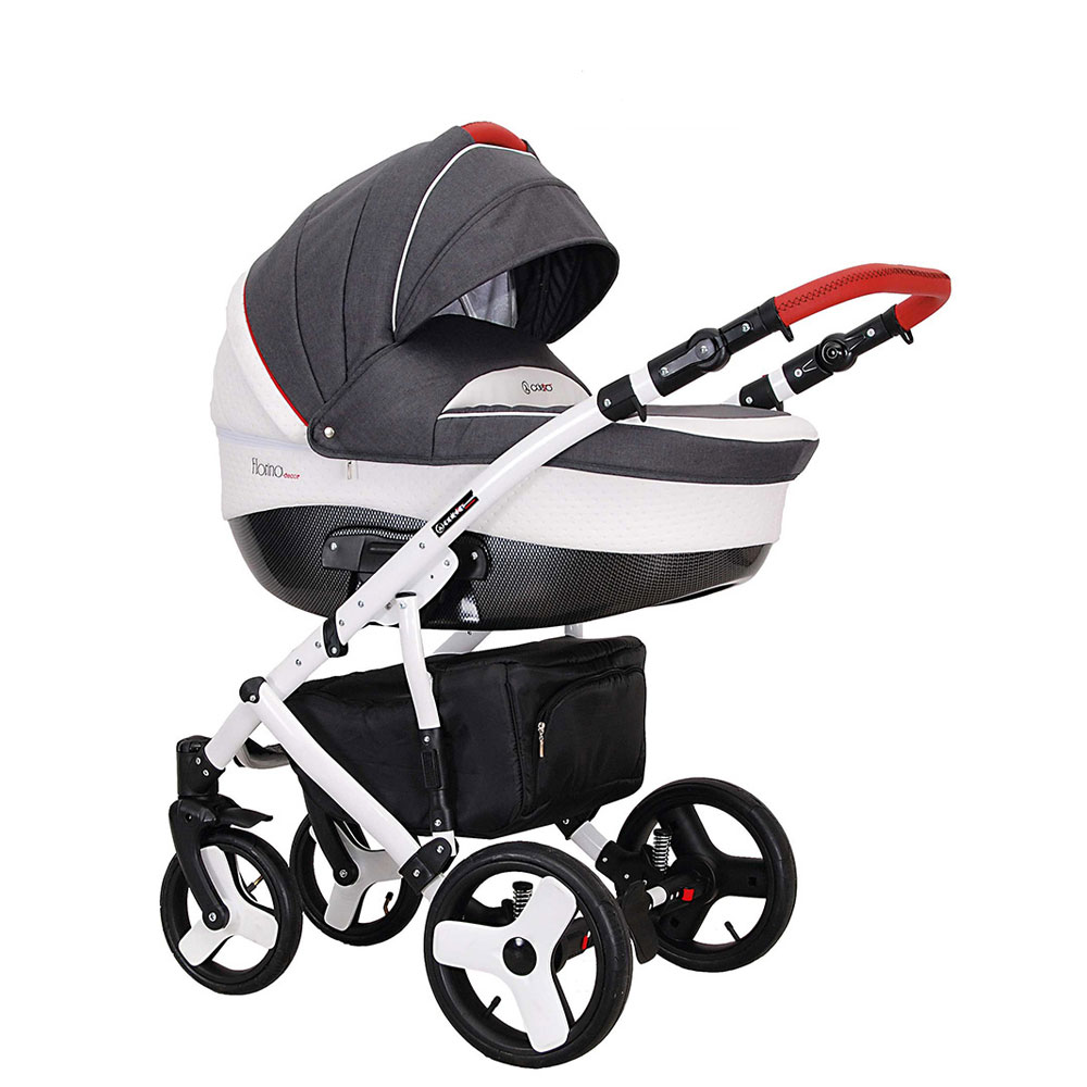 Coletto Florino Carbon 2in1, Design Elegant, Carucior Copii - imagine 8