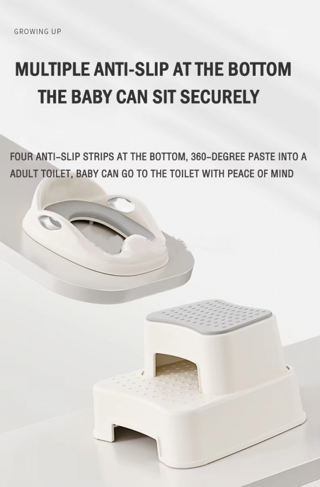 Reductor WC Little Mom Silver | Sigur și Confortabil - imagine 3