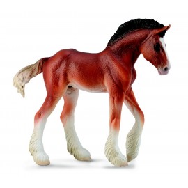 Figurina Mânz Clydesdale Collecta | Detaliat și Sigur