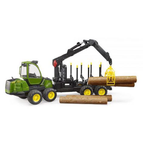 Bruder Tractor Forestier John Deere - Jucărie 4+ - imagine 6