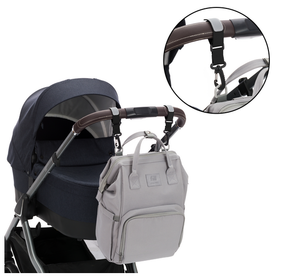 Geanta Rucsac Fillikid Barcelona Stone Grey | Practică - imagine 6