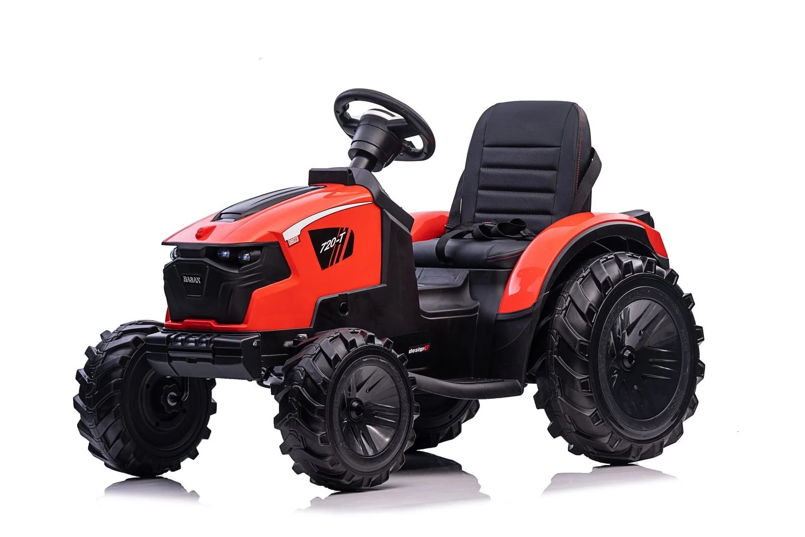 Tractor Electric Copii cu Remorcă XXL LUX - imagine 2
