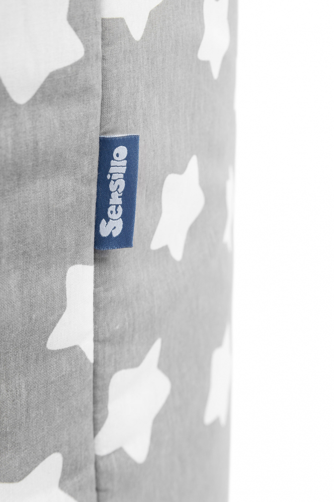 Cos Pliabil Sensillo Stars Grey - Organizare Jucării - imagine 2