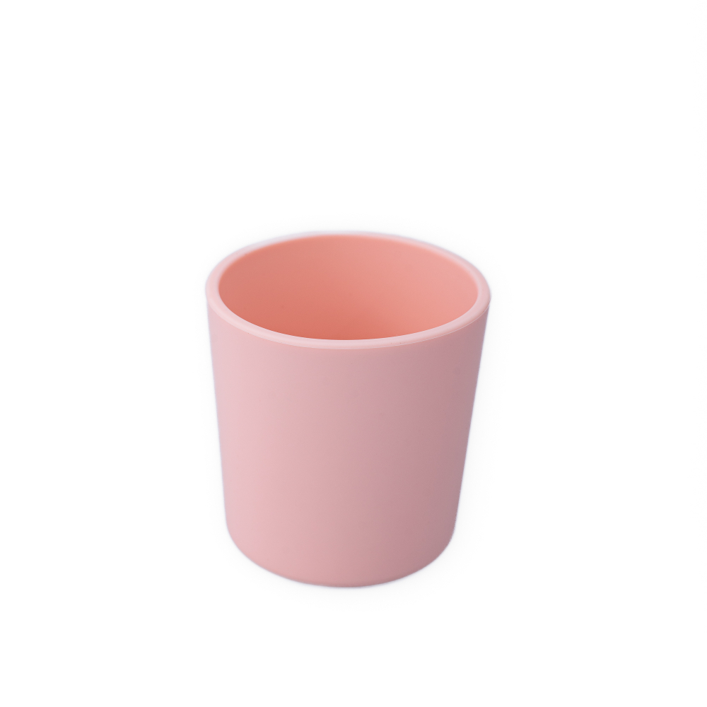Pahar Oaki Silicon 180ml Roz Pal, Antislide