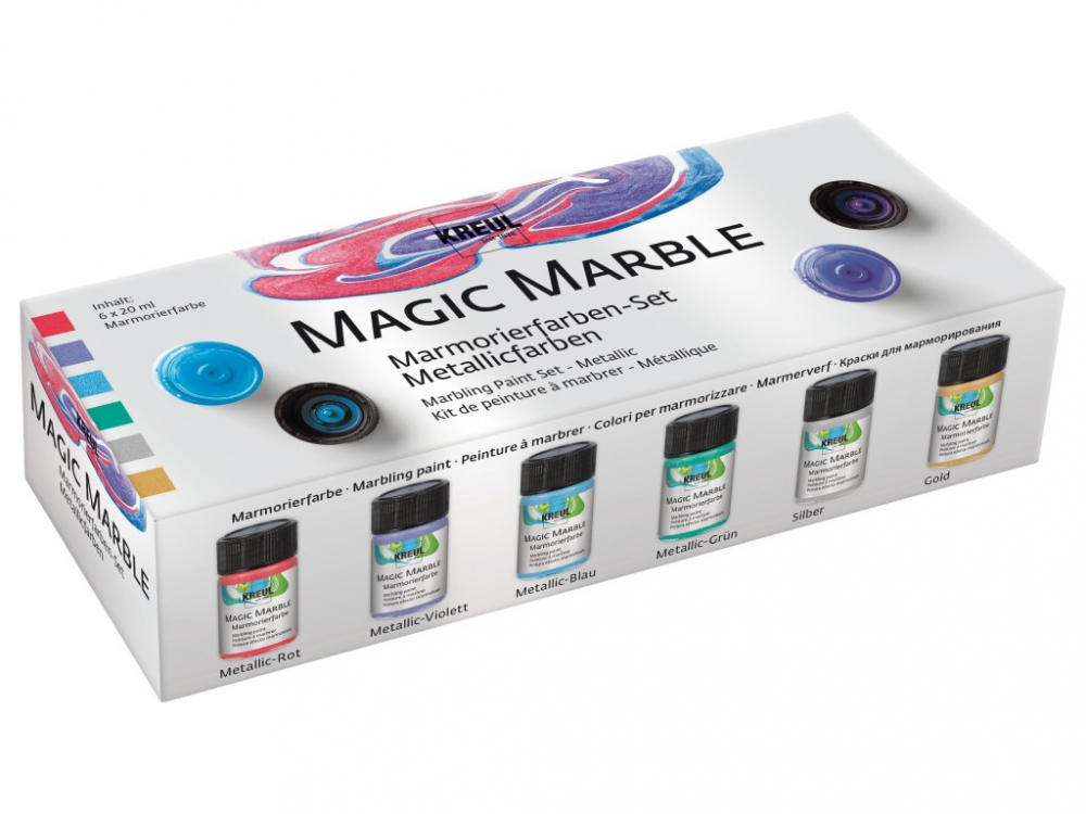 Kreul Magic Marble - Set Vopsea Imersie Marmorata